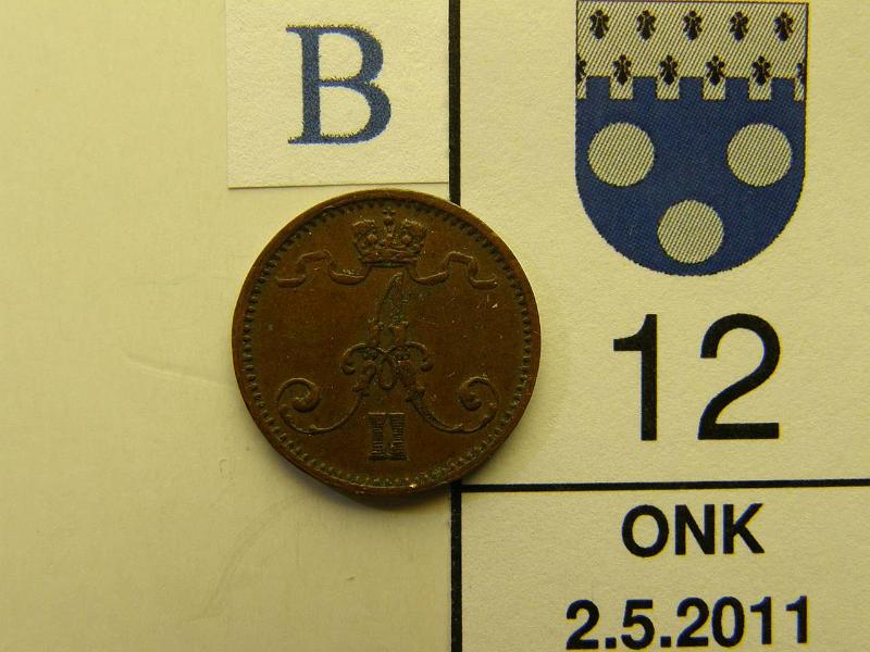 kohde_012_b.jpg - Kohde 12, tunnuspuoli, lhthinta: 30 € 1 p 1872, kunto: 5.