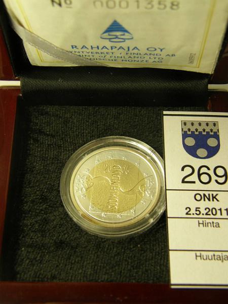 kohde_269_a.jpg - Kohde 269, lhthinta: 170 € 50 € 2006 Au/Ag, Proof, 12.8 g, EU puh.joht., kotelo, tod, kunto: 10.