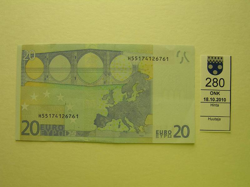 kohde_280_a.jpg - Kohde 280, lhthinta: 40 € 20 € 2002 Slovenia H55174126761 Tri. G010F5, harvinaisempi, kunto: 6.