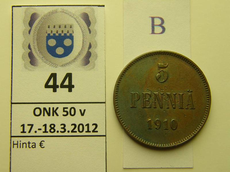 k-0044-b.jpg - Kohde 44 (kuva 2/2), lhthinta: 25 € / myyntihinta: 36 € 5 p 1910 puhd, ij, kunto: 5