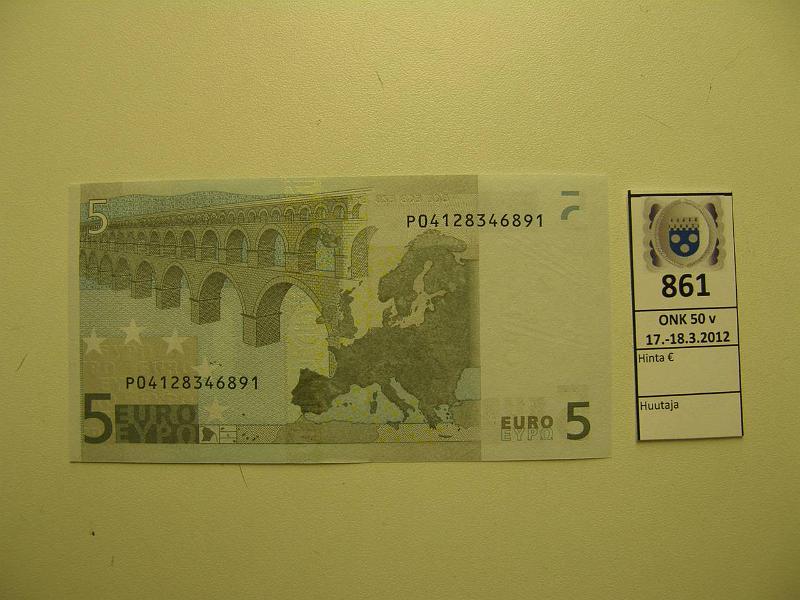 k-0861-a.jpg - Kohde 861, lhthinta: 40 € / myyntihinta: 40 € Hollanti 1/1/P/F3 P04128346891 Dui F003 C1, papariliittimen painuma, ei taitteita, kunto: 8