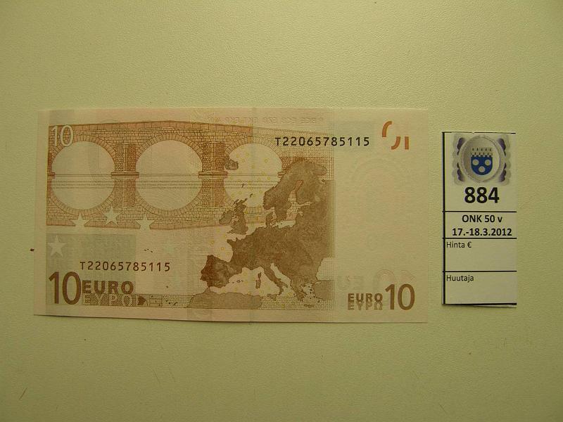 k-0884-a.jpg - Kohde 884, lhthinta: 20 € / myyntihinta: 20 € Irlanti 2/1/T/K3 T22065785115 Dui K003 H5, laskurin painauma, kunto: 9