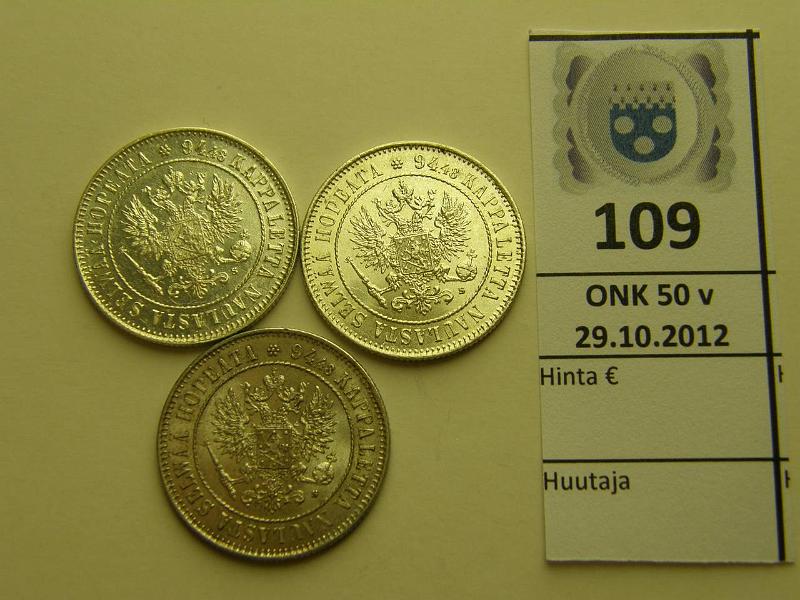 k-0109-a.jpg - Kohde 109, lhthinta: 20 € 1 mk 1915 (3) Ag, kunto: 7-8