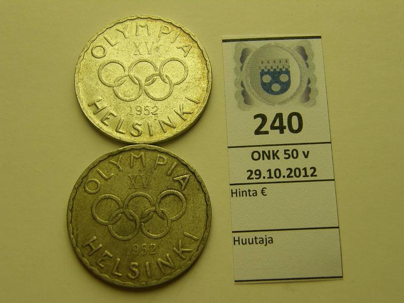 k-0240-a.jpg - Kohde 240, lhthinta: 20 € 500 mk 1952 (2) Ag, SNY 656.1, kunto: 5,7