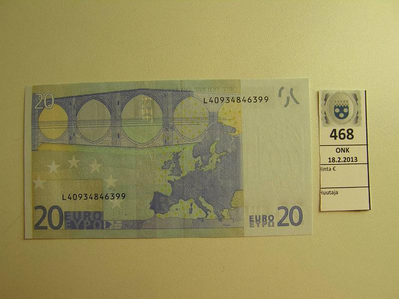 k-0468-a.jpg - Kohde 468, lhthinta: 35 € Suomi 3/3/L/R24 L40934846399 Draghi R024 C6, uusi laatta ja allekirjoitus!, kunto: 9