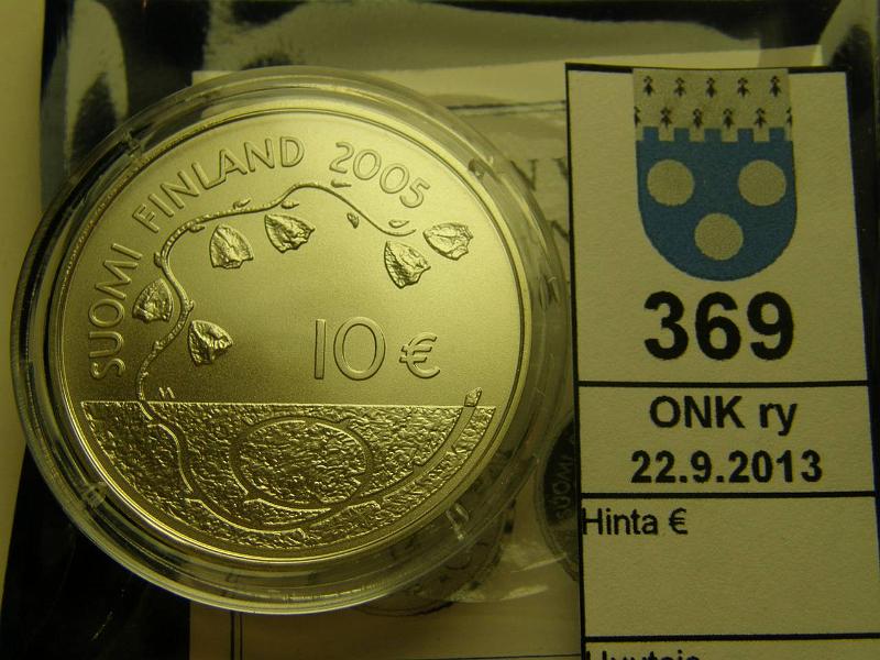 k-0369-a.jpg - Kohde 369, lhthinta: 22 € 10 € 2006 Ag, Rauhan 60v, kapseli, muovikotelo, tod, kunto: 10