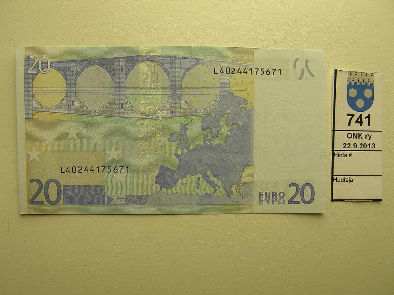 k-0741-a.jpg - Kohde 741, lhthinta: 22 € / myyntihinta: 27 € Suomi 3/3/L/R24 L40244175671 DRAGHI R024 E5, kunto: 7