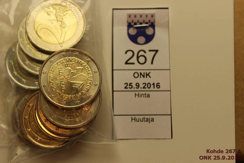 k-0267-a.jpg - Kohde 267, lhthinta: 25 € / myyntihinta: 25 € 2008-12 (10) 2008 Portugali; -10 Portugali, Kreikka; -11 Belgia, Slovenia, Portugali; -12 Luxemburg (2 eril.), EMU (Espanja, Itvalta). Rullista, kunto: 9