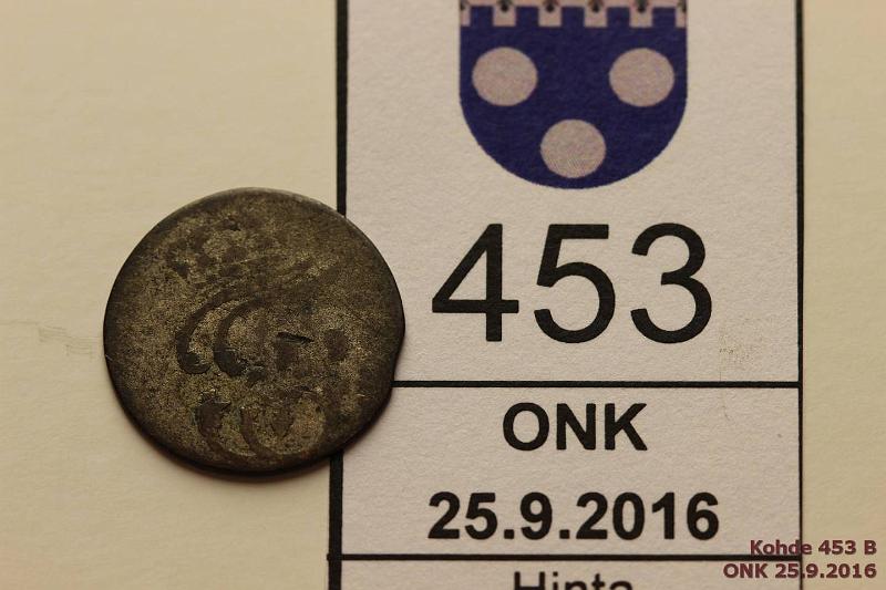 k-0453-b.jpg - Kohde 453 (kuva 2/2), lhthinta: 5 € Saksa / Mecklenburg-Schwerin 1 sch.c. 1805 KM#220 Ag, Mecklenburg-Schwerinin kaupunkivaltio, kunto: 2/3