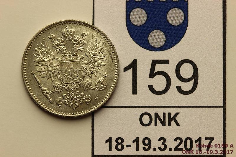 k-0159-a.jpg - Kohde 159 (kuva 1/3), lhthinta: 15 € / myyntihinta: 15 € 50 p 1914 III Ag, 4 uud.kaiv tyyppi II ephpja, erittin kaunis!, kunto: 8/9