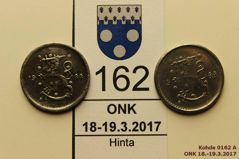 k-0162-a.jpg - Kohde 162, lhthinta: 5 € 50 p 1944 (2) Miekkaksi ehyt ja poikki -variantit, kunto: 4, 7