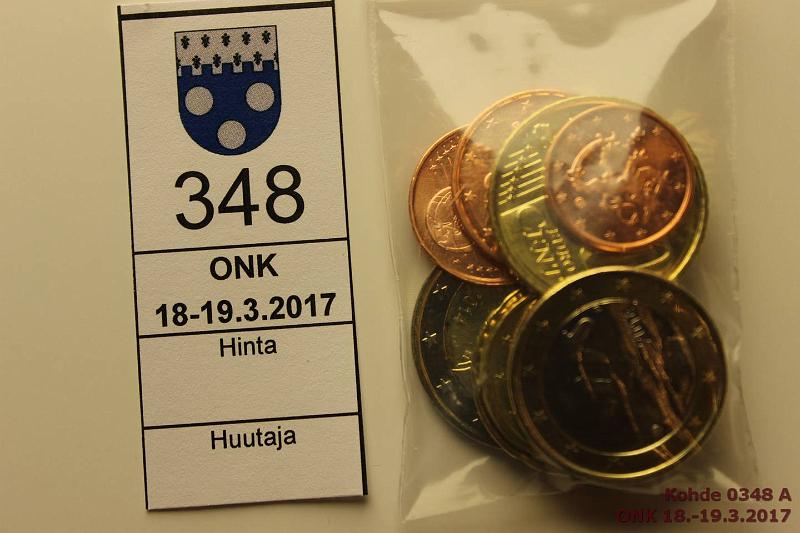 k-0348-a.jpg - Kohde 348, lhthinta: 15 € 1 s - 2 € 2014 Suomi, rullista, pienilyntinen vuosi, kunto: 9