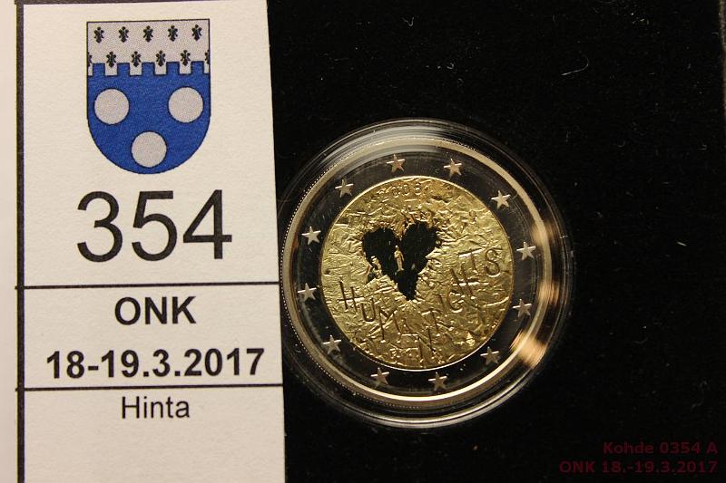 k-0354-a.jpg - Kohde 354, lhthinta: 5 € / myyntihinta: 5 € 2 € Suomi 2006 Proof, Ihmisoikeudet, kapseli, kotelo, tod, kunto: 10