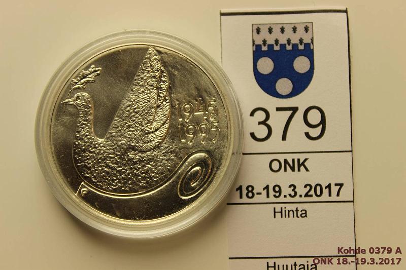 k-0379-a.jpg - Kohde 379, lhthinta: 10 € / myyntihinta: 12 € 100 mk 1995 Ag, BU, YK, kapseli, kunto: 9