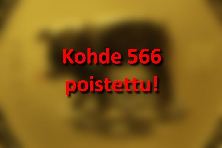 k-0566-a.jpg - Kohde 566, lhthinta:  € Poistettu, kunto: