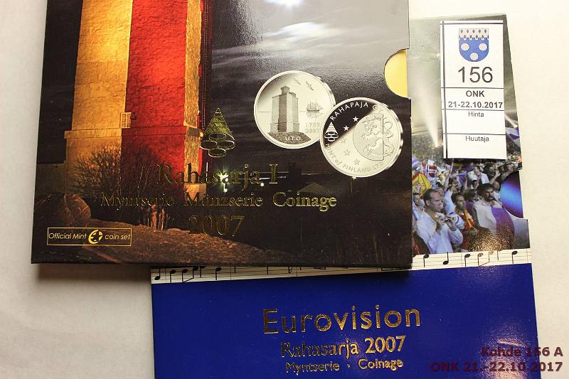 k-0156-a.jpg - Kohde 156, lhthinta: 20 € 2007 (2) BU, 2007/1; 2007 Eurovision, kunto: 9