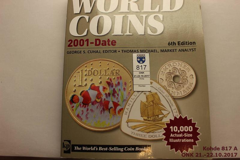 k-0817-a.jpg - Kohde 817, lhthinta: 10 € / myyntihinta: 10 € World Coins 2001-2011 Cuhaj ym. 6. painos, kunto: 9