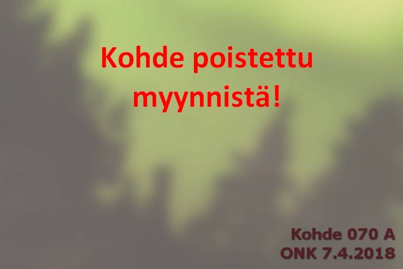 k-0070-a.jpg - Kohde 70, lhthinta:  € Kohde poistettu myynnist!, kunto: