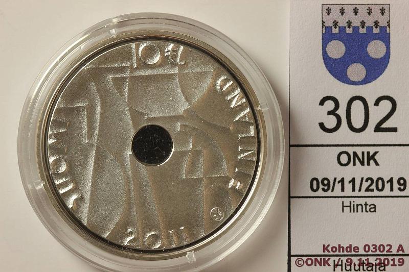 k-0302-a.jpg - Kohde 302, lhthinta: 12 € / myyntihinta: 17 € 10 € 2011 Ag, Proof, Franck, kapseli, kotelo, tod, kunto: 10