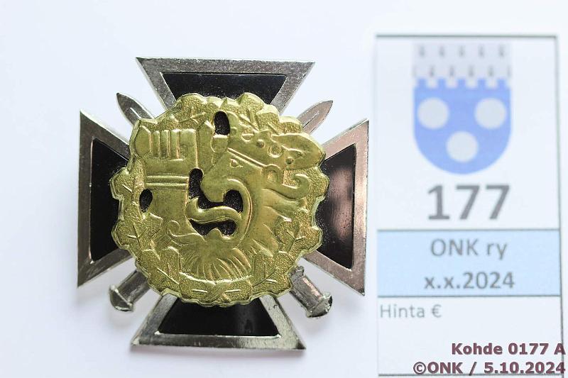 k-0177-a.jpg - Kohde 177 (kuva 1/2), lhthinta: 5 € / myyntihinta: 5 € RAUK merkki, kunto: 8