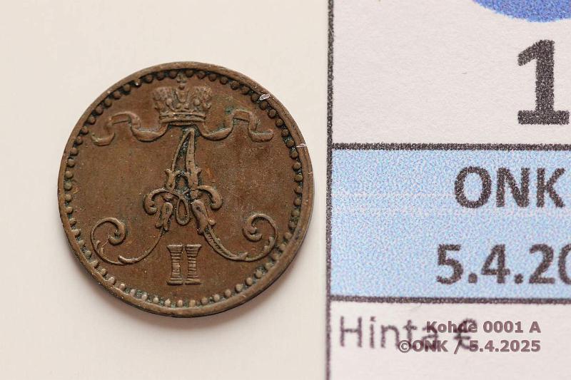 k-0001-a.jpg - Kohde 1 (kuva 1/2), lhthinta: 40 € 1 p 1865 SNY 2.2, kunto: 5