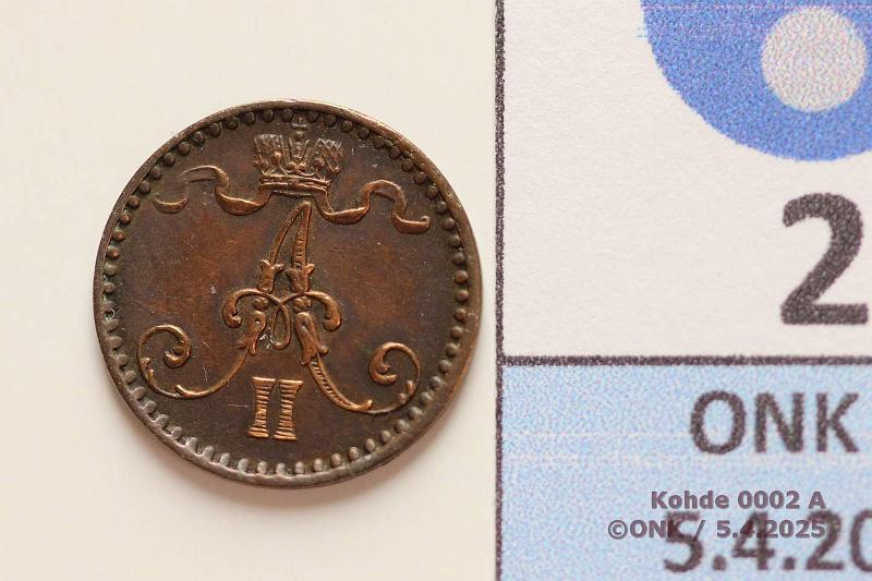 k-0002-a.jpg - Kohde 2 (kuva 1/2), lhthinta: 50 € 1 p 1865 SNY 2.2 Aikoinaan puhd, kunto: 6