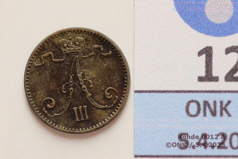 k-0012-a.jpg - Kohde 12 (kuva 1/2), lhthinta: 90 € 1 p 1882, kunto: 6