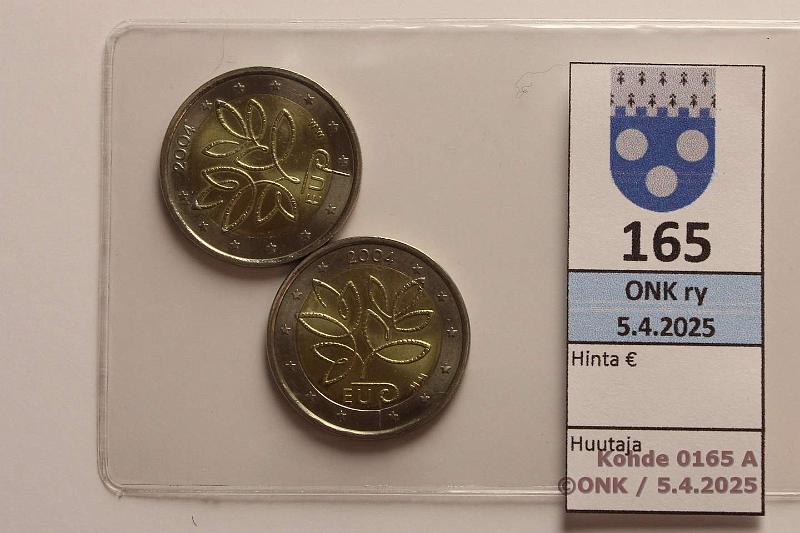 k-0165-a.jpg - Kohde 165 (kuva 1/2), lhthinta: 35 € 2 € (2) Suomi 2004 Risuraha, kunto: 9