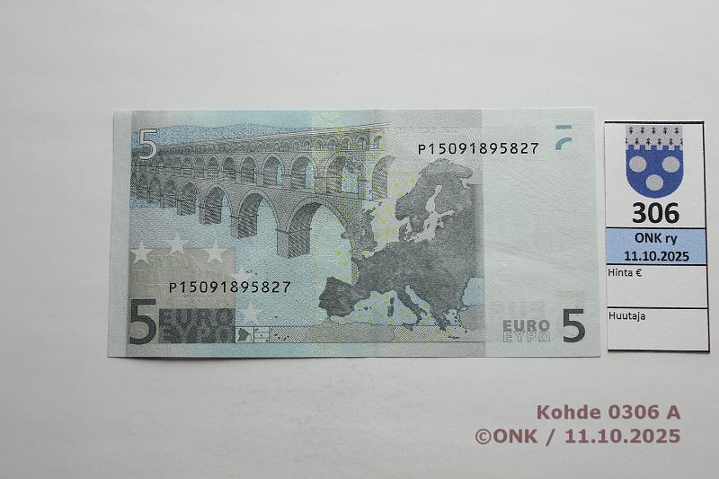 k-0306-a.jpg - Kohde 306, lhthinta: 10 € / myyntihinta: 14 € Hollanti 1/2/P/E5 P15091895827 E005 C6 Tri, kunto: 7