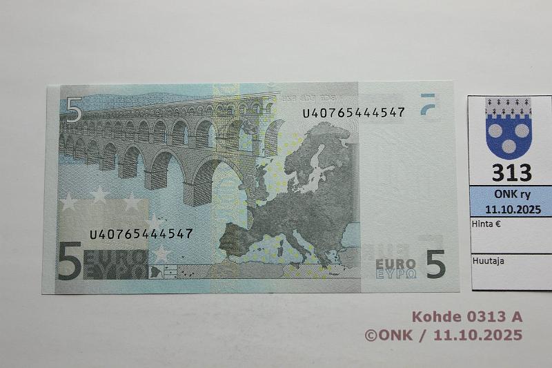 k-0313-a.jpg - Kohde 313 (kuva 1/2), lhthinta: 10 € / ei tarjouksia Ranska 1/2/U/L31 U40765444547 L031 J4 Tri, var B, kunto: 9