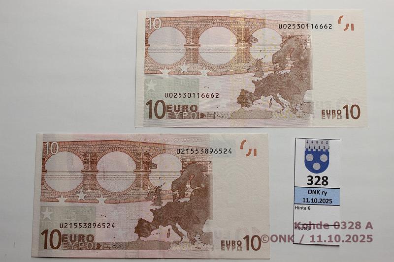 k-0328-a.jpg - Kohde 328, lhthinta: 37 € / ei tarjouksia Ranska (2) 2/2/U/L21,22 U02530116662 L021 B1 Tri, U21553896524 L022 C3 Tri, kunto: 9, 7