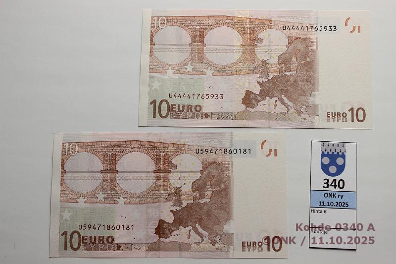 k-0340-a.jpg - Kohde 340, lhthinta: 22 € / ei tarjouksia Ranska (2) 2/2/U/L48,49 U44441765933 L048 D2 Tri, U59471860181 L049 C4 Tri, kunto: 9