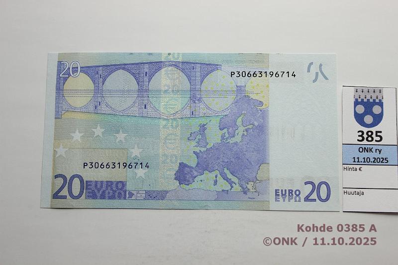 k-0385-a.jpg - Kohde 385, lhthinta: 32 € / ei tarjouksia Hollanti 3/3/P/R17 P30663196714 R017 D4 Dra, painaumia, kunto: 9