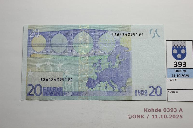 k-0393-a.jpg - Kohde 393, lhthinta: 25 € / myyntihinta: 25 € Italia 3/2/S/J23 S26424299194 J023 F4 Tri, kunto: 6