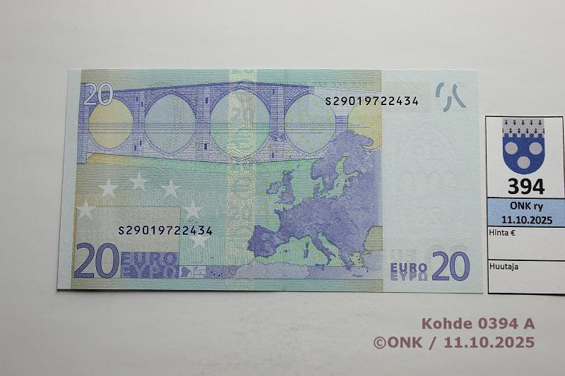 k-0394-a.jpg - Kohde 394, lhthinta: 28 € / myyntihinta: 28 € Italia 3/3/S/J29 S29019722434 J029 D5 Dra, kunto: 9
