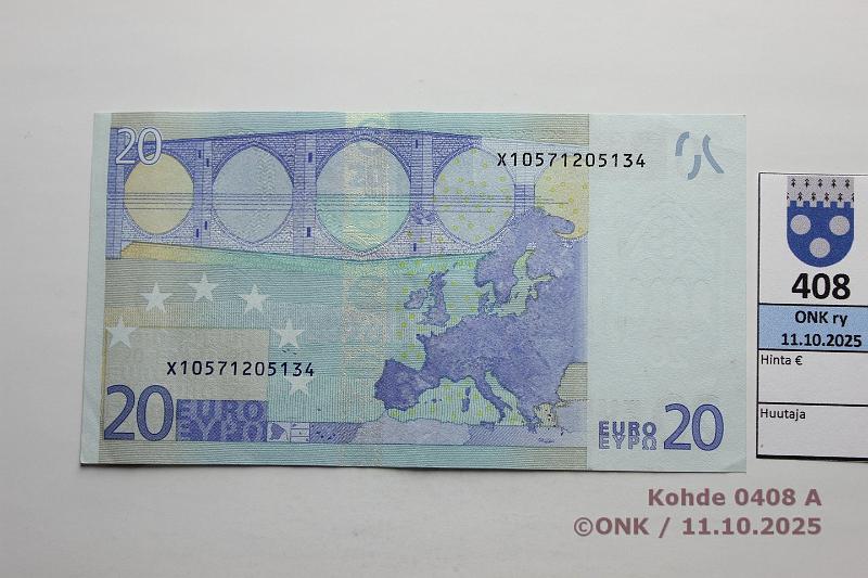 k-0408-a.jpg - Kohde 408, lhthinta: 25 € / ei tarjouksia Saksa 3/1/X/P9 X10571205134 P009 D2 Dui, kunto: 5