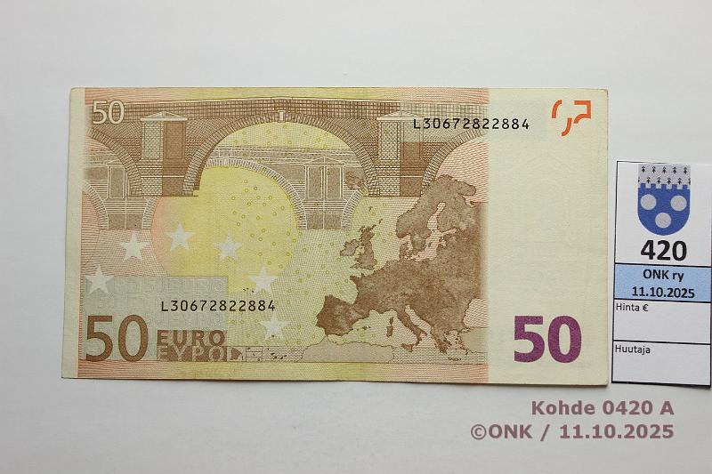 k-0420-a.jpg - Kohde 420, lhthinta: 65 € / ei tarjouksia Suomi 4/3/L/R48 L30672822884 R048 D4 Dra, matta, kunto: 5