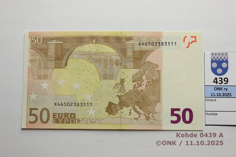 k-0439-a.jpg - Kohde 439, lhthinta: 70 € / ei tarjouksia Saksa 4/2/X/P21 X46502383511 P021 H3 Tri, painumia, kunto: 9