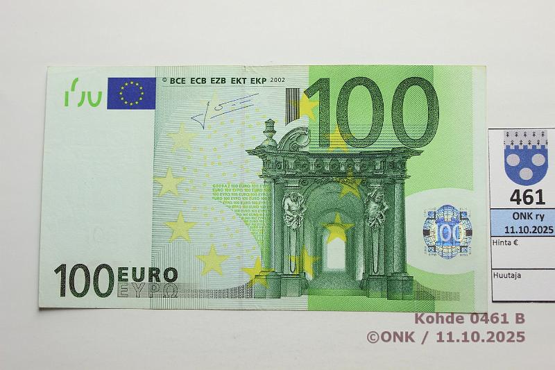 k-0461-b.jpg - Kohde 461 (kuva 2/2), lhthinta: 150 € / ei tarjouksia Hollanti 5/2/P/G9 P05110874443 G009 A2 Tri, matta, lainetta, kunto: 7