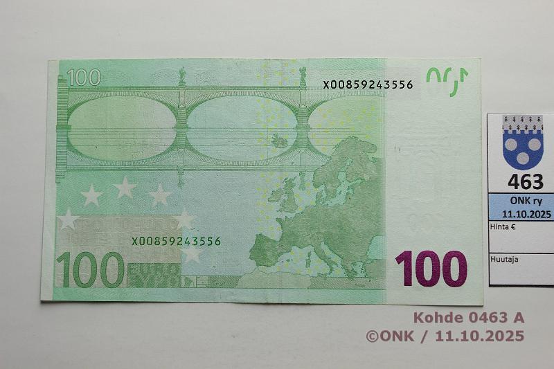 k-0463-a.jpg - Kohde 463 (kuva 1/2), lhthinta: 130 € / ei tarjouksia Saksa 5/1/X/P2 X00859243556 P002 A1 Dui, matta, lainetta, kunto: 6