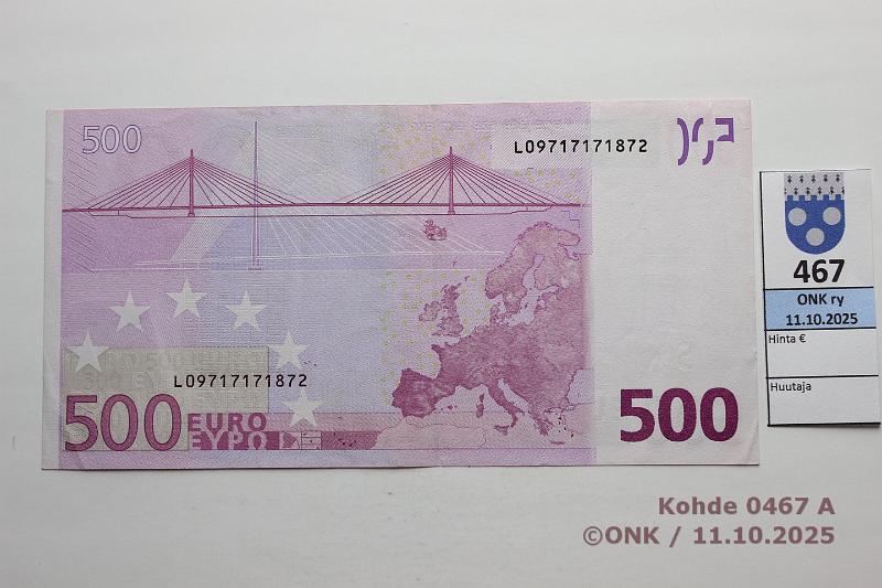 k-0467-a.jpg - Kohde 467 (kuva 1/2), lhthinta: 750 € / ei tarjouksia Suomi 7/1/L/D1 L09717171872 D001 D4 Dui, kunto: 8