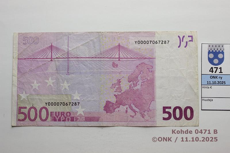k-0471-b.jpg - Kohde 471 (kuva 2/2), lhthinta: 850 € / ei tarjouksia Kreikka 7/1/Y/R5 Y00007067287 R005 G1 Dui, kunto: 5