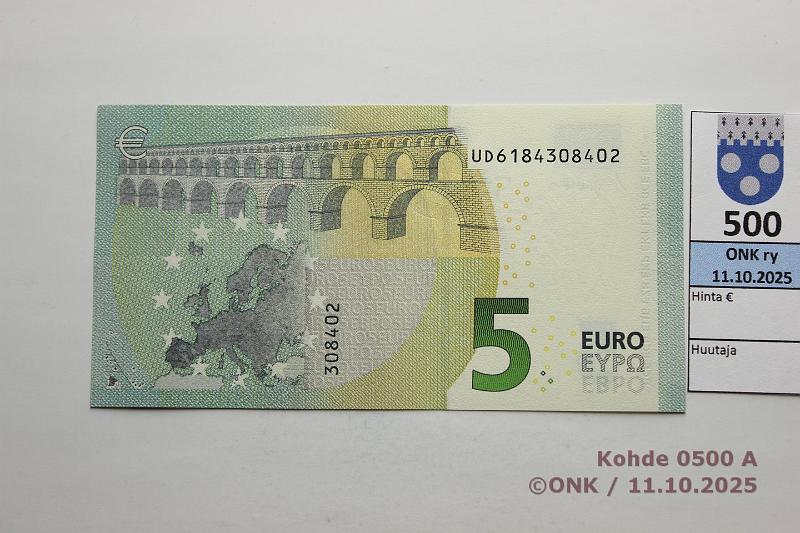k-0500-a.jpg - Kohde 500, lhthinta: 8 € / myyntihinta: 8 € Ranska 1/3/U8 UD6184308402 U008 G4 Dra, kunto: 9