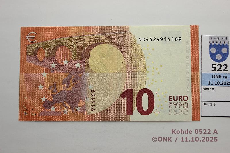 k-0522-a.jpg - Kohde 522, lhthinta: 14 € / ei tarjouksia Itvalta 2/4/N19 NC4424914169 N019 D4 Lag, kunto: 9