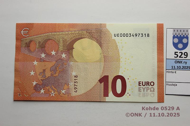 k-0529-a.jpg - Kohde 529, lhthinta: 14 € / ei tarjouksia Ranska 2/3/U1 UE0003497318 U001 E5 Dra, kunto: 9