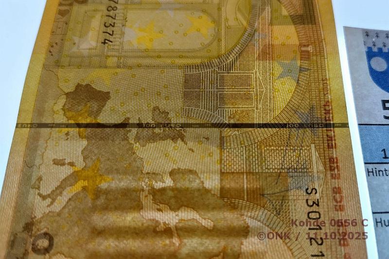 k-0556-c.jpg - Kohde 556 (kuva 3/3), lhthinta: 300 € / ei tarjouksia Italia 50 € 4/2/S/J51 S30121787374 J051 A1 Tri, 100 € turvalanka, kunto: 9