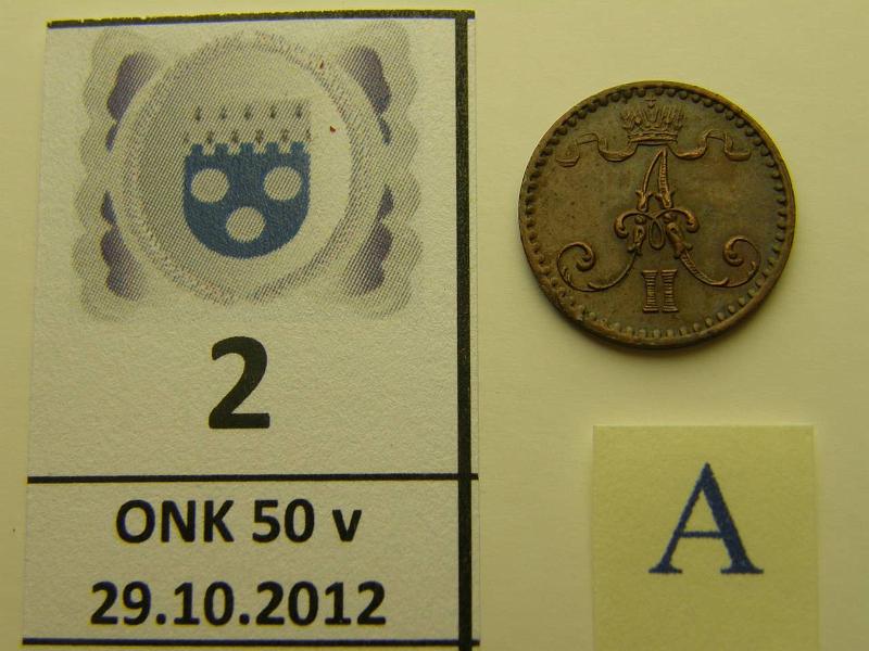 k-0002-a.jpg - Kohde 2 (kuva 1/2), lhthinta: 40 € 1 p 1866 SNY 3.2, kaunis!, kunto: 6/7