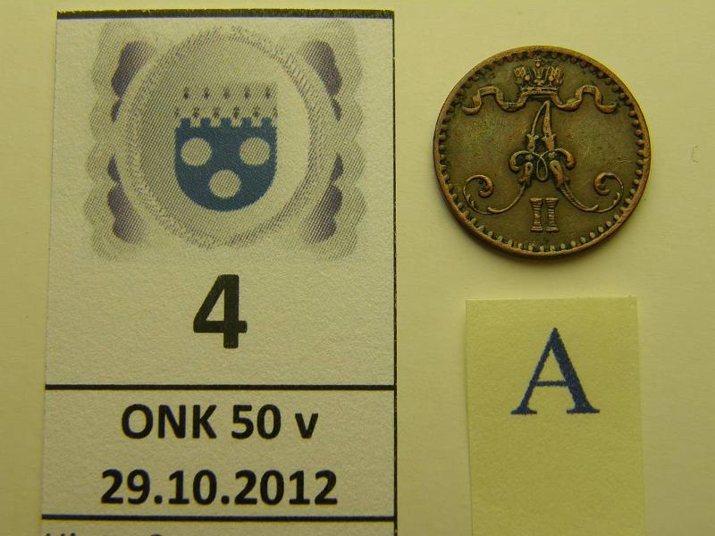 k-0004-a.jpg - Kohde 4 (kuva 1/2), lhthinta: 10 € 1 p 1867 SNY 4.2, kunto: 6