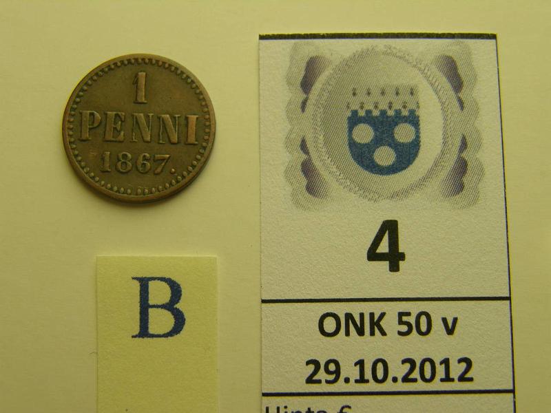 k-0004-b.jpg - Kohde 4 (kuva 2/2), lhthinta: 10 € 1 p 1867 SNY 4.2, kunto: 6