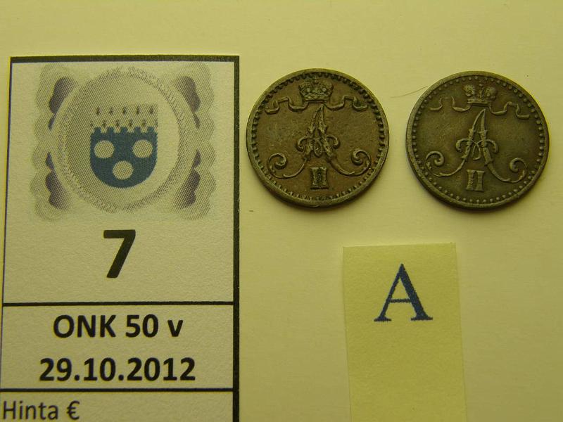 k-0007-a.jpg - Kohde 7 (kuva 1/2), lhthinta: 35 € 1 p 1871 (2) SNY 7.1, kunto: 4,5